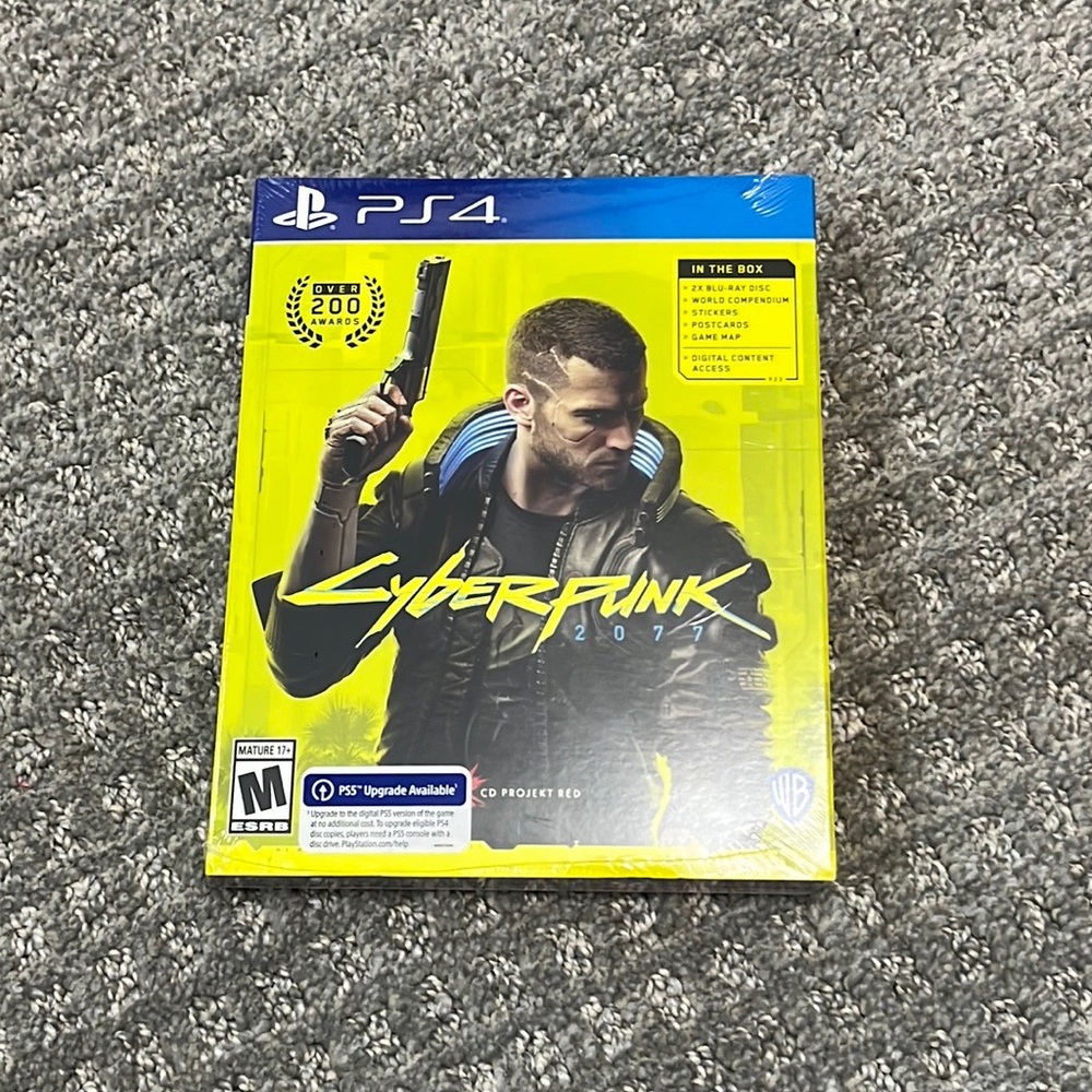 BRAND NEW: Cyber Punk PS4/PS5 Video Game